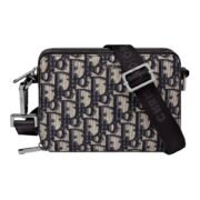 DIOR Oblique Classic Embroidery Crossbody Bag