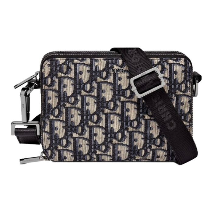 ⁦DIOR Oblique Classic Embroidery Crossbody Bag⁩ - الصورة ⁦1⁩