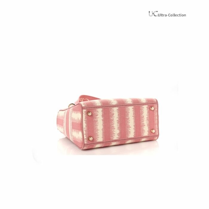 Medium Lady D-Lite Bag 'Lite Pink' - Image 3