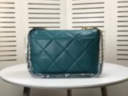 Chanel Lambskin Quilted Large19 Flap Shoulder Bag Handbag - Image 3