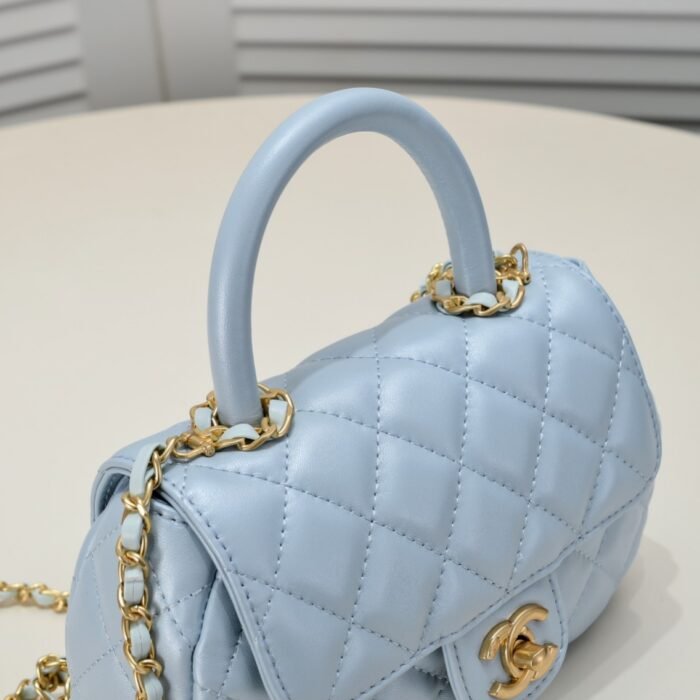 ⁦Chanel Coco Handle Shoulder Bag Handbag⁩ - الصورة ⁦6⁩