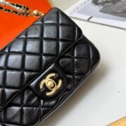 ⁦Chanel 24P Square Fatty Flap Bag Shoulder Bag Crossbody Bag⁩ - الصورة ⁦9⁩