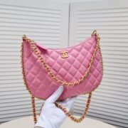⁦Chanel 23B Hobo Shoulder Bag Handbag⁩ - الصورة ⁦5⁩