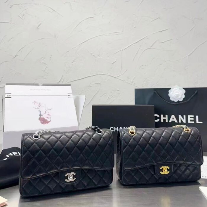 Chanel Caviar CF Medium 25CM Shoulder Bag - Image 2