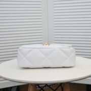 Chanel Lambskin Quilted Medium19 Flap Shoulder Bag Handbag - Image 4