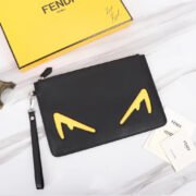⁦FENDI Printed Canvas Clutch Toiletry Bag⁩ - الصورة ⁦11⁩