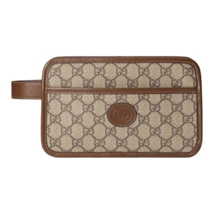 Gucci Classic Canvas Box Bag Handbag Shoulder Bag