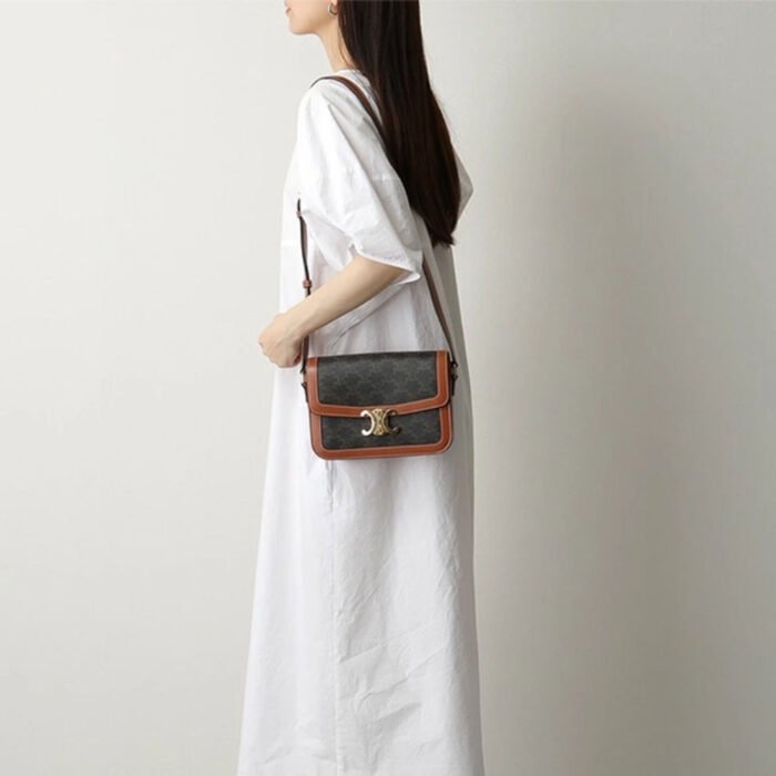 CELINE Triomphe Shoulder Bag Small&Medium - Image 3