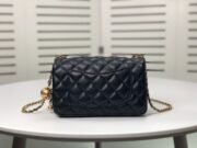 ⁦Chanel Cross Body Metal Ball Chain Shoulder Bag Handbag⁩ - الصورة ⁦3⁩
