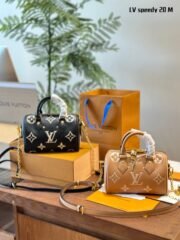 ⁦Louis Vuitton Nano Speedy Shoulder Bag Handbag⁩ - الصورة ⁦9⁩