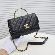 ⁦Chanel Handle Double C  Shoulder Bag Handbag⁩ - الصورة ⁦5⁩