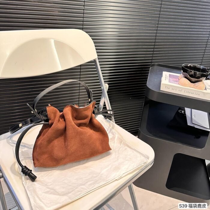 LOEWE Suede Anagram handbag - Image 13