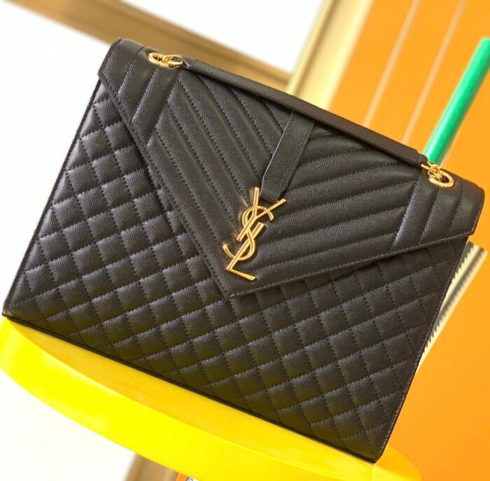 SAINT LAURENT YSL Envelope Shouder Bag Large - Image 2