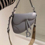 Dior Saddle Bag Matte Leather Shoulder Bag  (Replica) - Image 13