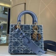 Dior Lady DJOY Toffee Bag Shoulder Crossbody Tote Bag - Image 6
