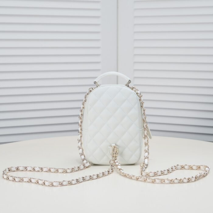 ⁦Chanel 24C Mini Small School Bag Backpack Bag Handbag⁩ - الصورة ⁦3⁩