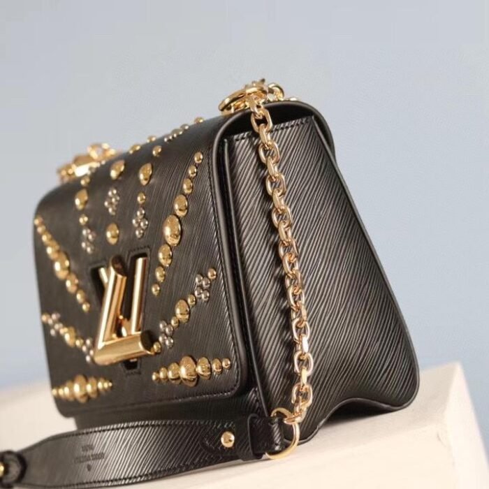 Louis Vuitton LV Twist Denim Tote Shoulder Crossbody Bag - Image 5