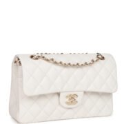 ⁦CHANEL Classic Caviar Flap Bag Handbag 23CM Shoulder Bag⁩ - الصورة ⁦3⁩