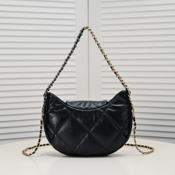 Chanel 19Bag Hobo Underarm Bag Shoulder Bag Handbag - Image 3