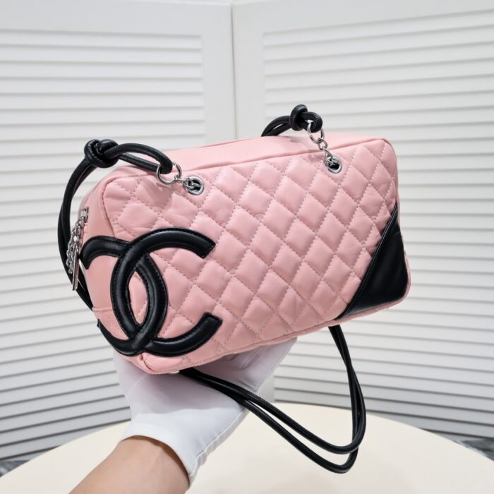 Chanel Ligne Cambon Bowling Bag Large Shoulder Bag Handbag - Image 5