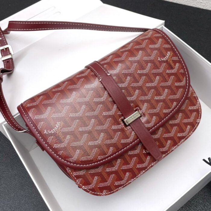 ⁦Goyard Belvedere Messenger Small Bag Shoulder Bag⁩ - الصورة ⁦6⁩