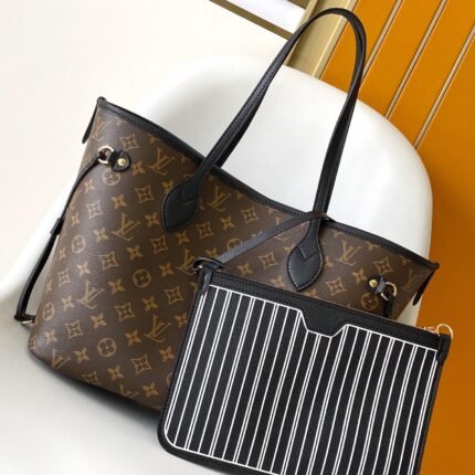 Louis Vuitton LV New Neverfull Reversible inside Out MM Bag M11946 10A Quality