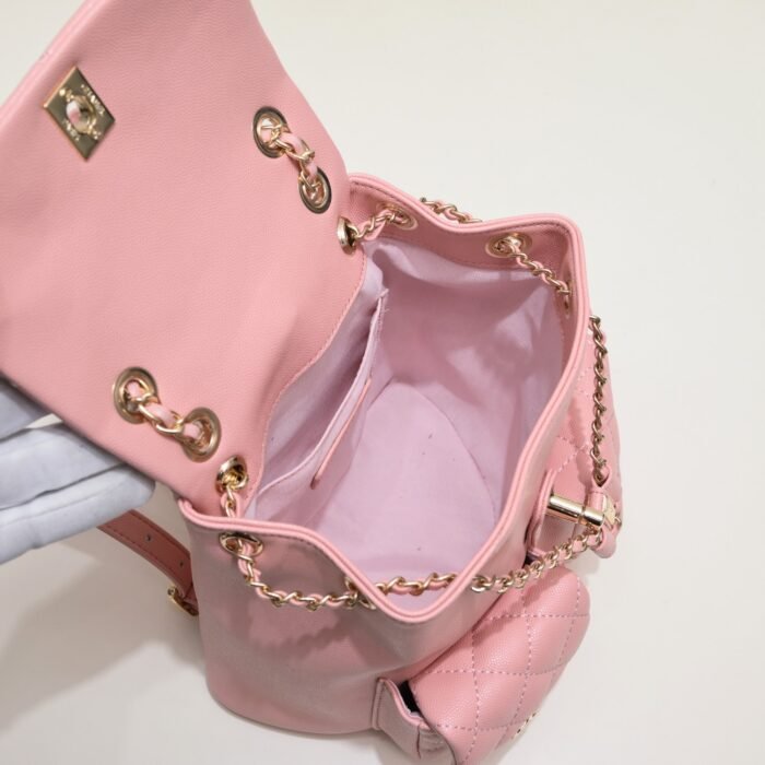 ⁦Chanel 23k Small backpack Backpack Bag Handbag⁩ - الصورة ⁦8⁩