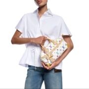 ⁦Louis Vuitton LV Takashi Murakami East West Shoulder Crossbody Bag M13084⁩ - الصورة ⁦3⁩