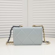 Chanel Woc 3 Colour Metallic Mixed Strap Shoulder Bag Handbag - Image 3
