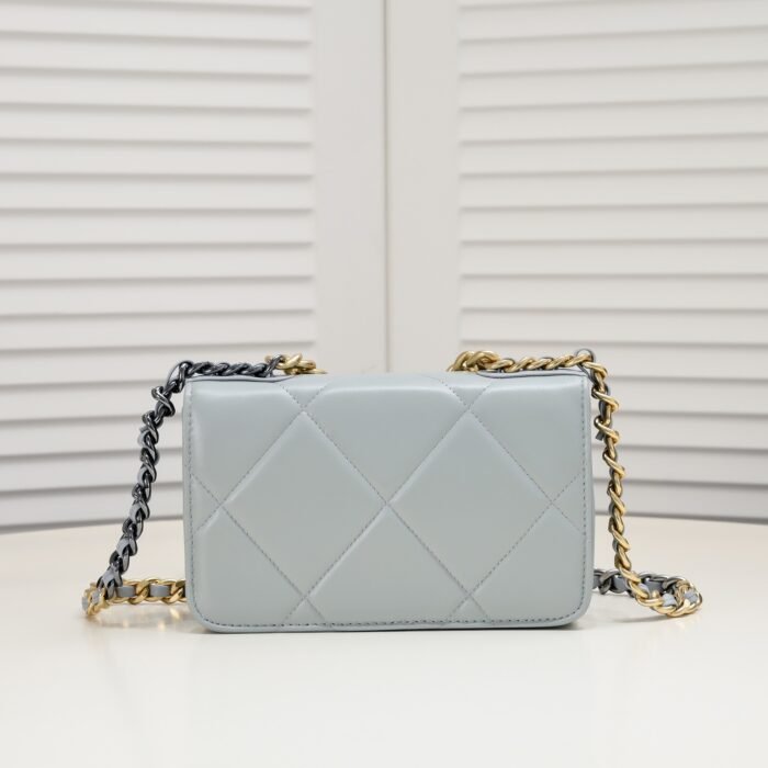 Chanel Woc 3 Colour Metallic Mixed Strap Shoulder Bag Handbag - Image 3