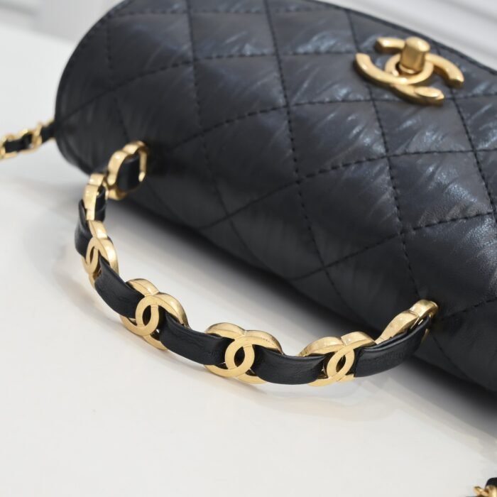 ⁦Chanel Handle Double C  Shoulder Bag Handbag⁩ - الصورة ⁦6⁩