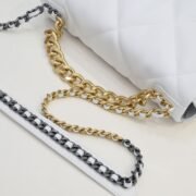 Chanel Lambskin Quilted Medium19 Flap Shoulder Bag Handbag - Image 7