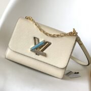 ⁦Louis Vuitton LV Twist Epi Leather Bag M21031 M21032 10A Mirror Top Quality Version⁩ - الصورة ⁦3⁩