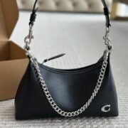 Coach JULIET 27 Chain Embellished Crossbody Shoulder Bag Tote Bag - Image 2