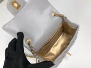 ⁦Chanel Cross Body Metal Ball Chain Shoulder Bag Handbag⁩ - الصورة ⁦9⁩