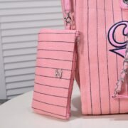 Chanel Cruise Chain Canvas Beach Bag Shopping bag Tote Shoulder Bag Handbag - Image 7