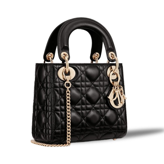 Dior Mini Lady Bag-Lambskin shoulder bag - Image 7