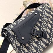 Dior Saddle Messenger Bag Oblique Shoulder Bag Handbag - Image 4