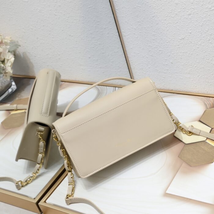 ⁦Dior CD Signature Mini Chain Handbag Shoulder Bag Handbag⁩ - الصورة ⁦3⁩