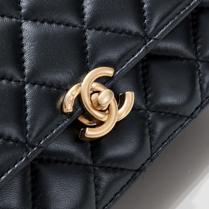 ⁦Chanel Soft Sheepskin Chain  Shoulder Bag Handbag⁩ - الصورة ⁦7⁩