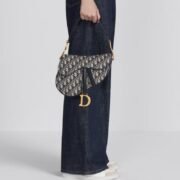 Dior Saddle Bag With Strap(Replica) - Image 2