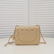 Chanel Cross Body Metal Ball Chain Shoulder Bag Handbag - Image 3