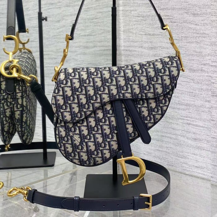 Dior Saddle Bag With Strap(Replica) - Image 3