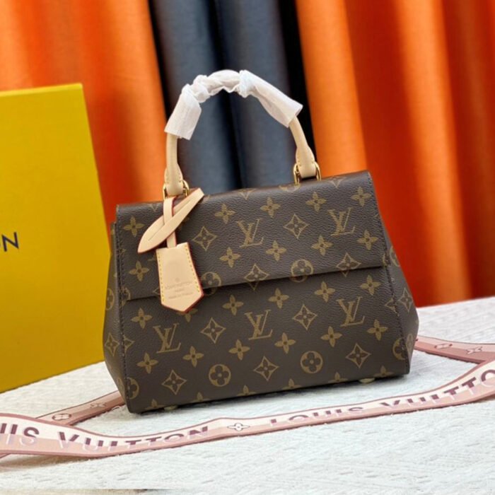 Louis Vuitton LV Cluny Leather Shoulder Bag Crossbody Bag M46055&M46054 - Image 3