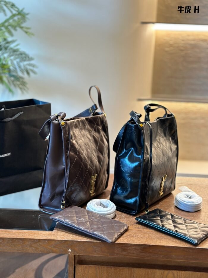 ⁦YSL Saint Laurent Tote Bag Shoulder Bag Handbag⁩ - الصورة ⁦4⁩