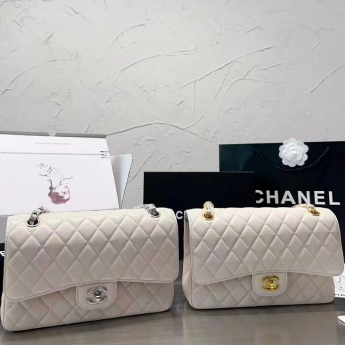 Chanel Caviar CF Medium 25CM Shoulder Bag - Image 3
