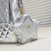 Chanel 24C Pentagram Backpack Shoulder Bag Handbag - Image 7
