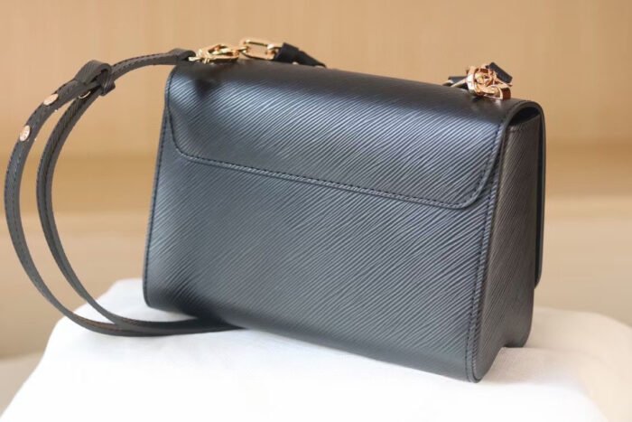 ⁦Louis Vuitton LV Twist Lock Detachable Shoulder Satchel Handbag⁩ - الصورة ⁦9⁩