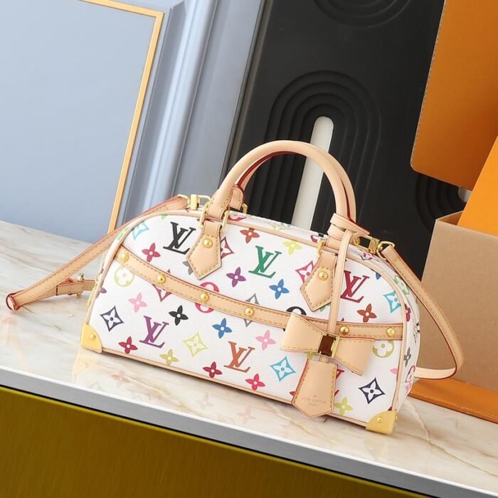 ⁦Louis Vuitton LV Takashi Murakami East West Shoulder Crossbody Bag M13084⁩ - الصورة ⁦2⁩