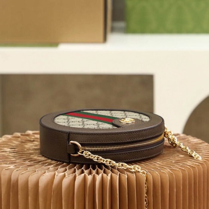 ⁦Gucci Ophidia Round Cake Crossbody Bag⁩ - الصورة ⁦4⁩